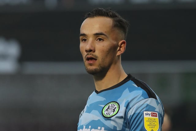 Club: Forest Green Rovers; Age: 22; Appearances this season: 45; Goals: 3; Assists: 14; Contract situation: Out-of-contract
