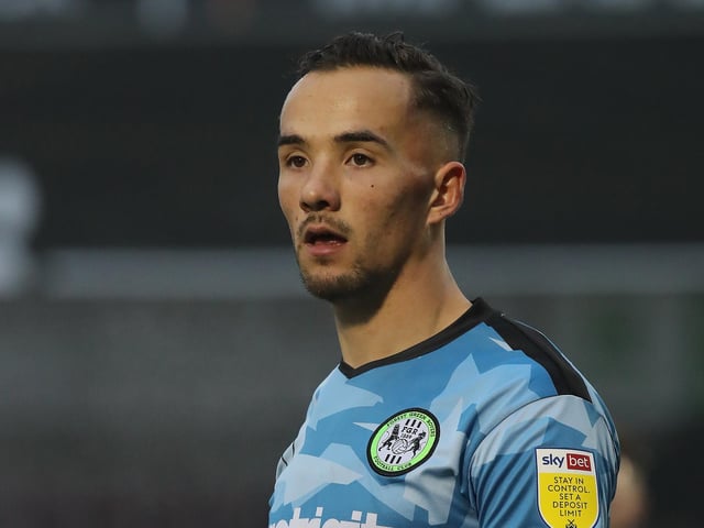 Club: Forest Green Rovers; Age: 22; Appearances this season: 45; Goals: 3; Assists: 14; Contract situation: Out-of-contract