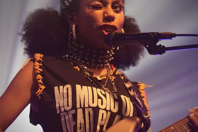 Nova Twins at The Wedgewood Rooms on February 3, 2022. Picture by Ella Sadler