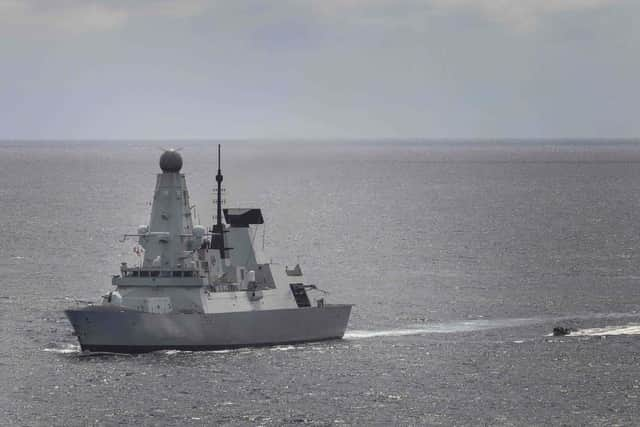 Type 45 destroyer HMS Dauntless is due to make her triumphant return to Portsmouth this week. She has been deployed in the Caribbean to intercept drug smugglers and to support British Overseas Territories during hurricane season. Picture: LPhot Dan Rosenbaum/Royal Navy