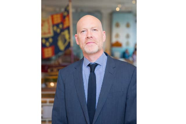 Matthew Sheldon, executive director of museum operations, The National Museum of the Royal Navy at Portsmouth Historic Dockyard.