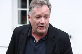 Piers Morgan speaks to reporters outside his home in Kensington, central London, the morning after it was announced by broadcaster ITV that he was leaving as a host of Good Morning Britain. Photo: Jonathan Brady/PA Wire