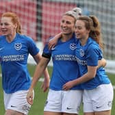 Pompey Women's league season has been curtailed. Picture by Dave Haines