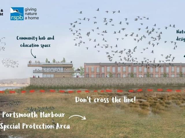 How Hampshire & Isle of Wight Wildlife Trust would like Tipner West to be developed