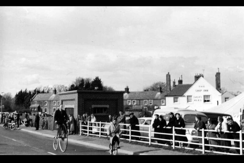 Hayling Bridge in 1960.