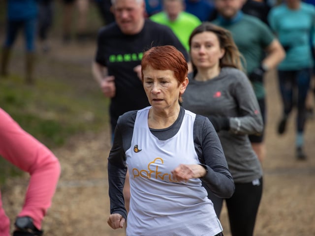 Competitors in Saturday morning's Havant parkrun at Staunton Country Park. Picture: Alex Shute