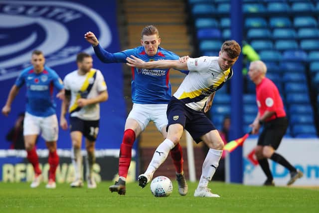 Pompey and Oxford last met in November, when they shared a 1-1 draw at Fratton Park. Picture: Joe Pepler