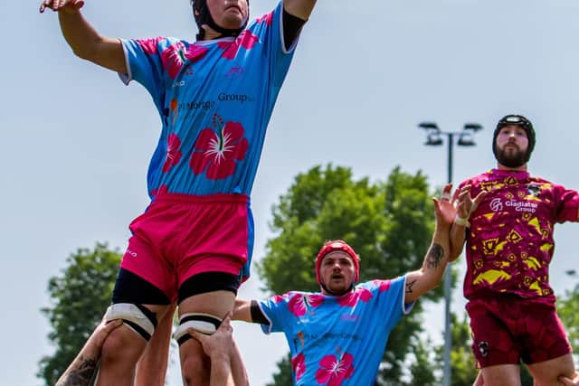 Rugby Against Cancer charity match. Picture: S2S Photography