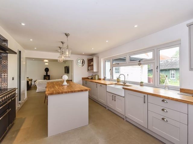 This five bedroom detached house in Emsworth has gone on sale for £1,795,000. It is listed by Borland & Borland, Emsworth.