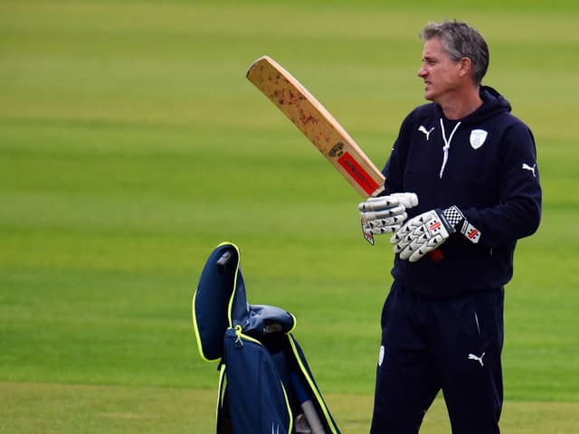 Hampshire's director of cricket Giles White. Photo by Harry Trump/Getty Images.