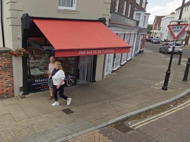 Treagust Butchers, Emsworth, has a Google rating of 4.8 and one review said: "Awesome pork & apple sausage rolls......to die for."