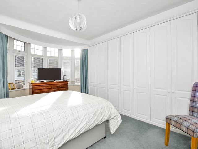 One of the bedrooms