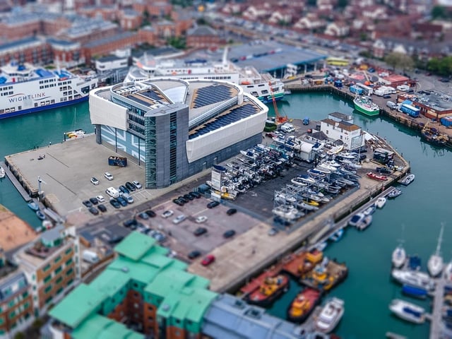 While not necessarily an 'ugly' building, some readers have called the Ineos Team UK headquarters an eyesore as it's not in keeping with the rest of Old Portsmouth.