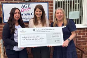 Age Concern Cheque