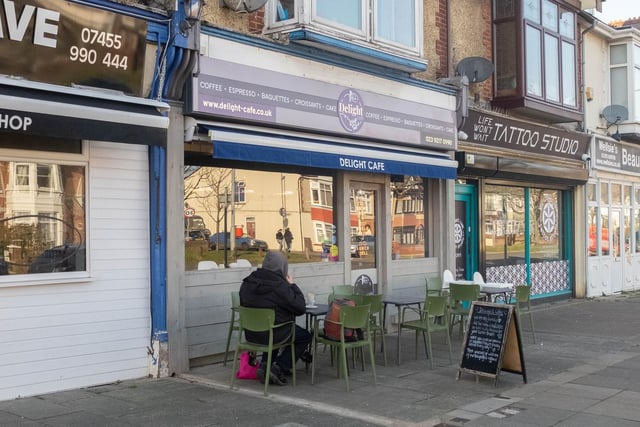 Delight Café in Copnor Road, Copnor, has a five-out-of-five rating following an assessment on July 21.