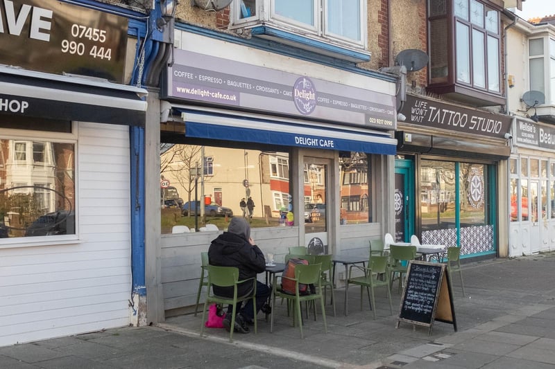 Delight Café in Copnor Road, Copnor, has a five-out-of-five rating following an assessment on July 21.