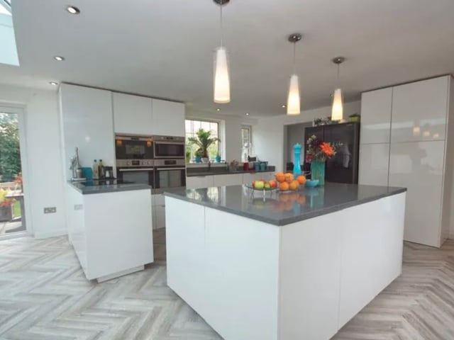 The listing says: "An imposing and individual detached residence situated in a sought after and convenient location within Lee on the Solent."