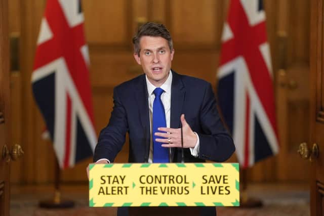 Education secretary, Gavin Williamson, has pledged that schools will fully reopen for all pupils in September.

Photo by PIPPA FOWLES/10 Downing Street/AFP via Getty Images.
