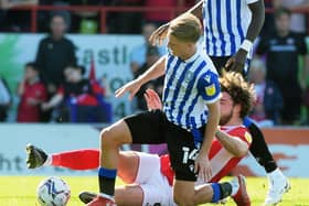 George Byers in action for Sheffield Wednesday. Pic Steve Ellis