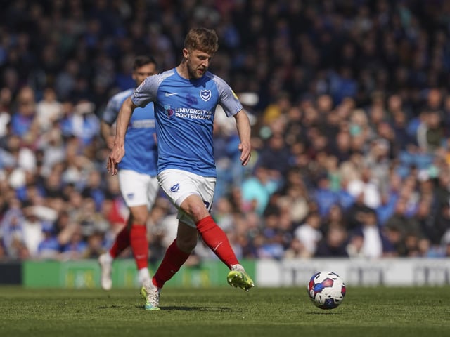 Michael Jacobs on the ball during the game against Accrington
