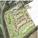Plans for the 43 new homes in Old Bedhampton, Havant