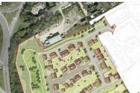 Plans for the 43 new homes in Old Bedhampton, Havant