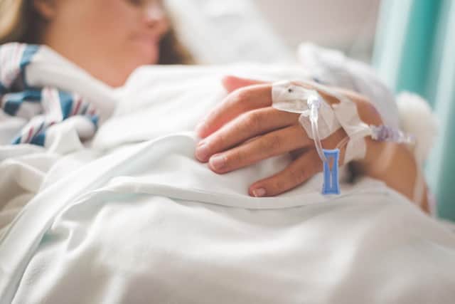 The misleading Facebook post shows a woman lying in a hospital bed with a coma. It has been seen on Portsmouth based Facebook groups and has been shared hundreds of times. Picture: Stephen Andrews/Full Fact