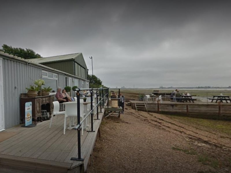 Salt Cafe, in Portchester, is the perfect place to unwind and enjoy the views after a walk on a summer's day.