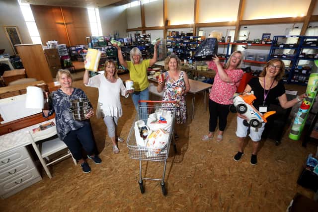 From left, Patsie, Rose, Fiona, Alyson, Jo and Maggie from Acts of Kindness.
Picture: Sam Stephenson