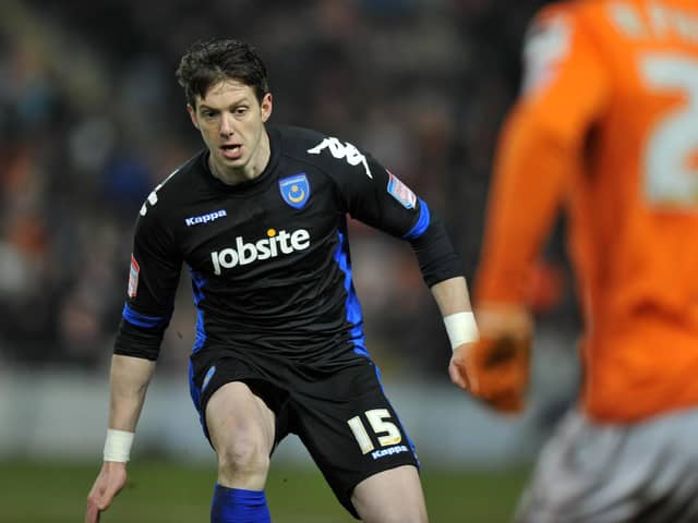 Greg Halford in his Pompey days.

Picture:Steve Reid (120497-111)