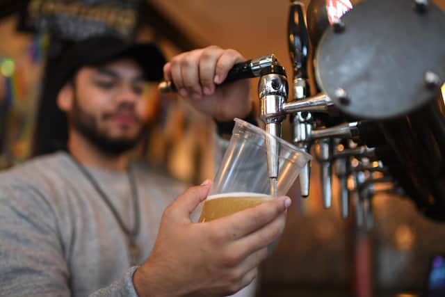 Pubs can reopen from July 4. Picture: DANIEL LEAL-OLIVAS/AFP via Getty Images