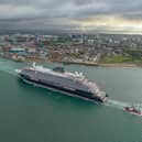 Explora I arriving in Portsmouth this morning (July 29). Picture: Compass Photography Services/Portsmouth International Port.