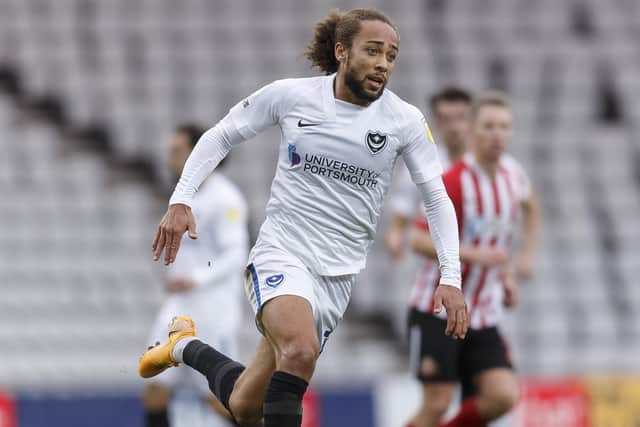 Marcus Harness is set to feature in a striker role again against Northampton. Picture: Daniel Chesterton/phcimages.com