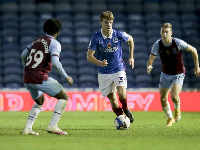 Harvey Rew was unsuccessful in winning a Southampton trial following his Pompey exit. Picture: Robin Jones/Getty Images