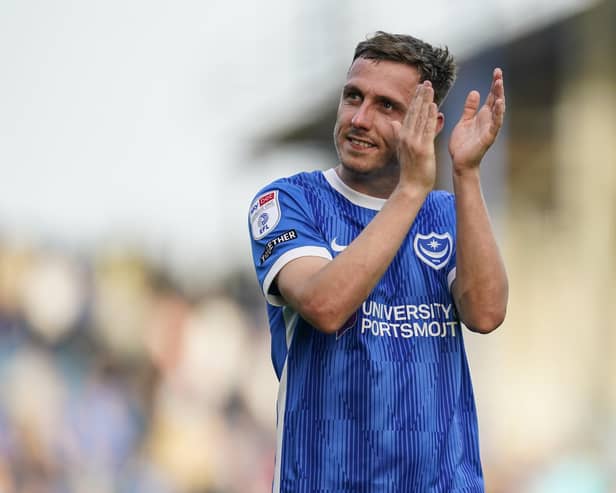 Gavin Whyte sat out Pompey's 1-0 win against Carlisle at Fratton Park.