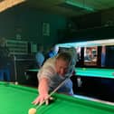 Mick Hall won his frame as Copnor A & E were crowned Portsmouth Billiards League champions