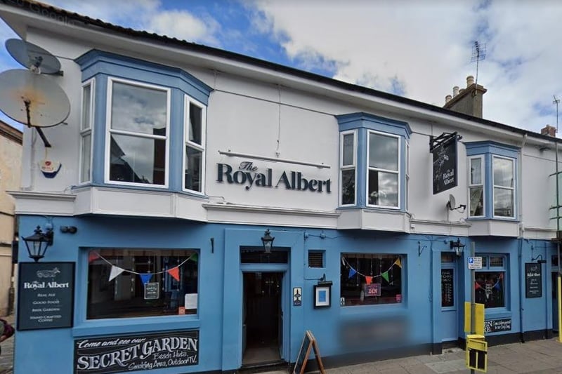 The Royal Albert pub in Albert Road, Southsea, has a real fire according to useyourlocal.com.