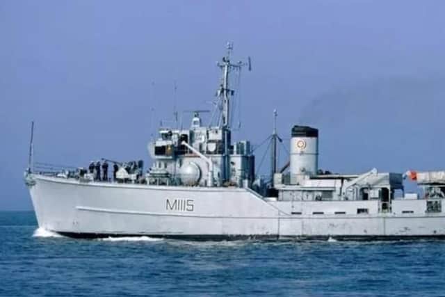 HMS Bronington when she was active