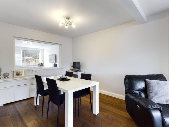 This three bed family home with a garage is on sale in Aylen Road, Copnor, is on the market for £300,000. It is listed by Chinneck Shaw.