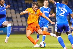 John Marquis scores against Doncaster. Picture: Nigel Keene