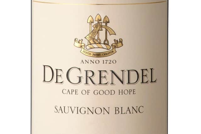 Sauvignon Blanc De Grendel from the Cape of Good Hope