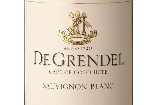 Sauvignon Blanc De Grendel from the Cape of Good Hope