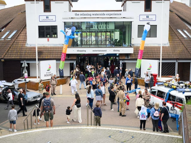 Pictured is: The entrance to Port SolentPicture: Keith Woodland (080621-51)