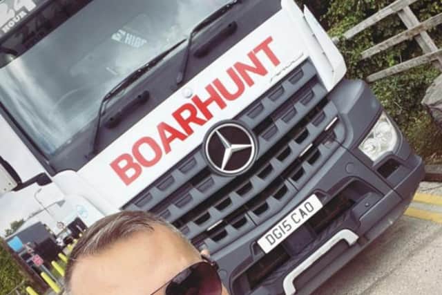 Luke Fryer, new owner of Fareham based Boarhunt Group.