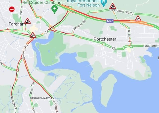 AA Traffic map