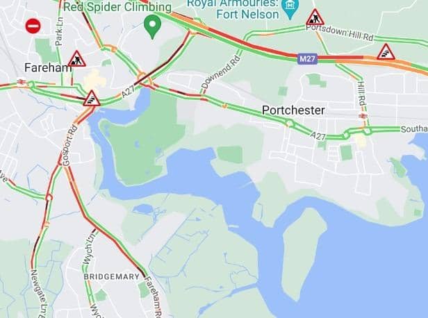 AA Traffic map