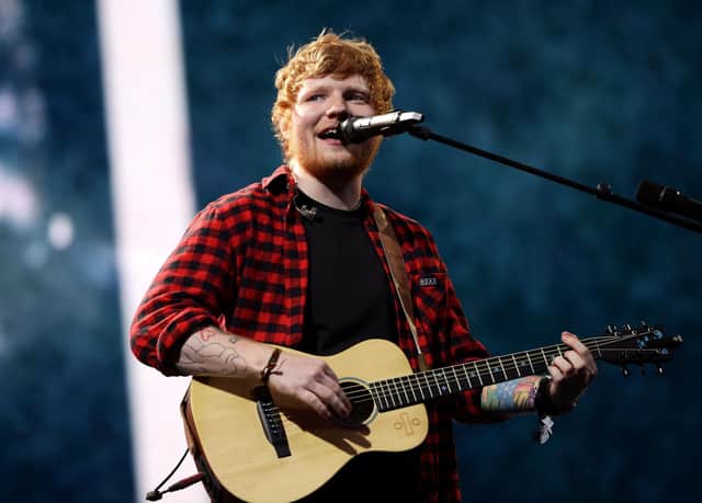 Ed Sheeran's new album = will be released next month.