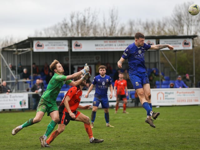 Portchester v Baffins. Picture by Nathan Lipsham