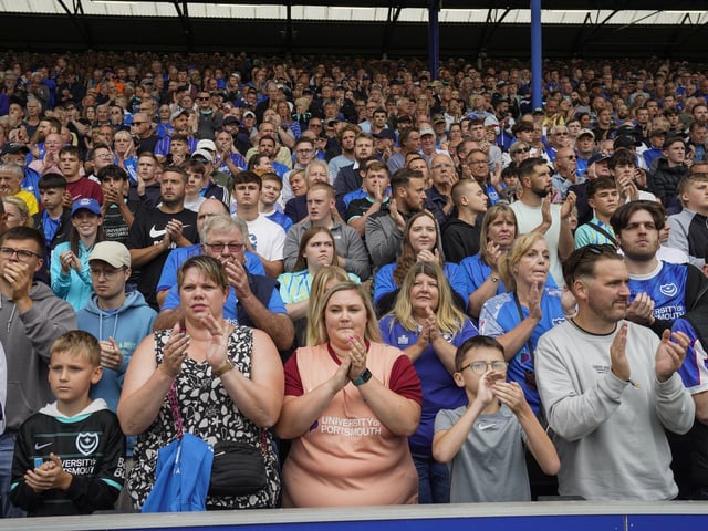 It was another packed out home end for the visit of the Black Cats