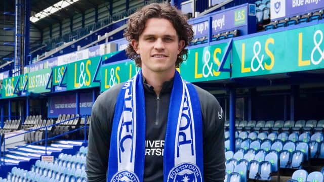 Rasmus Nicolaisen. Picture: Portsmouth FC